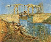 Vincent Van Gogh The Langlois Bridge at Arles